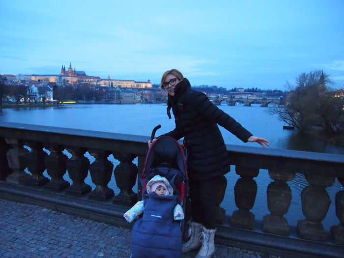 bebé en Praga