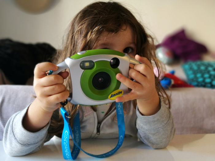 tecnología fotográfica en viajes con niños