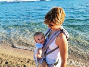 sibenik playa 300x225 - Croacia con niños en un Road Trip de 9 días